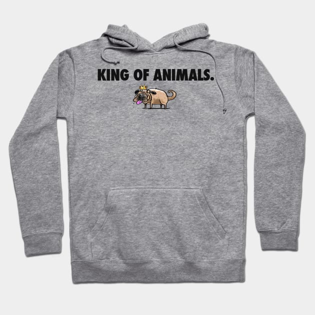 King Of Animals Hoodie by spclrd